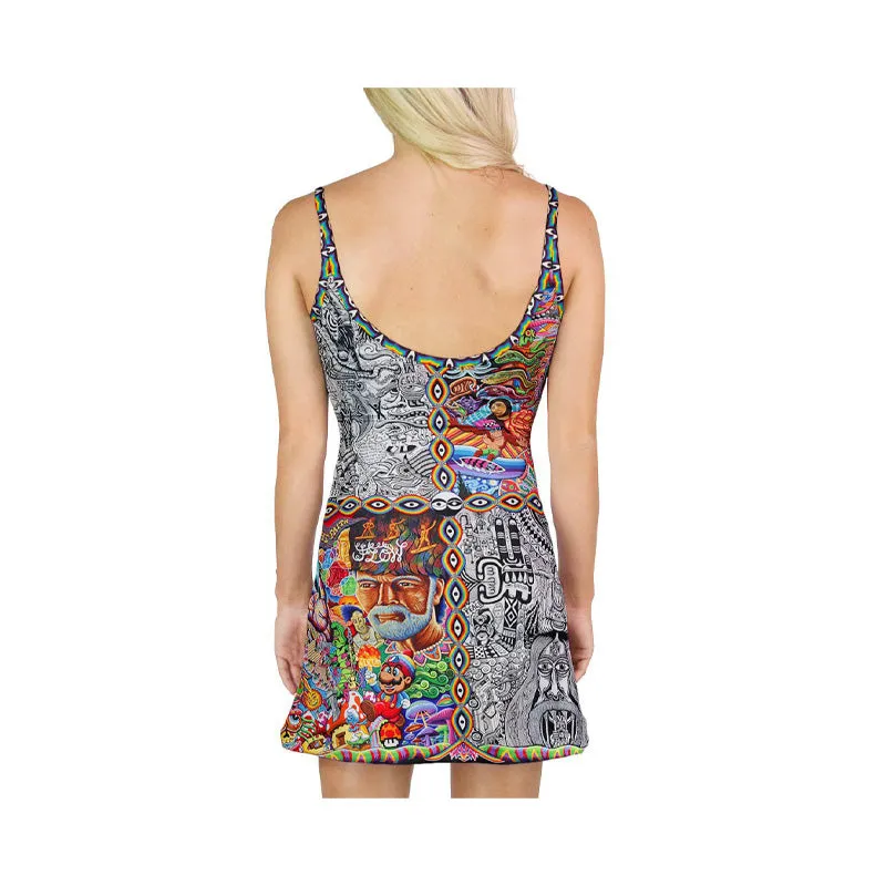 CHAOS CULTURE JAM MINI DRESS