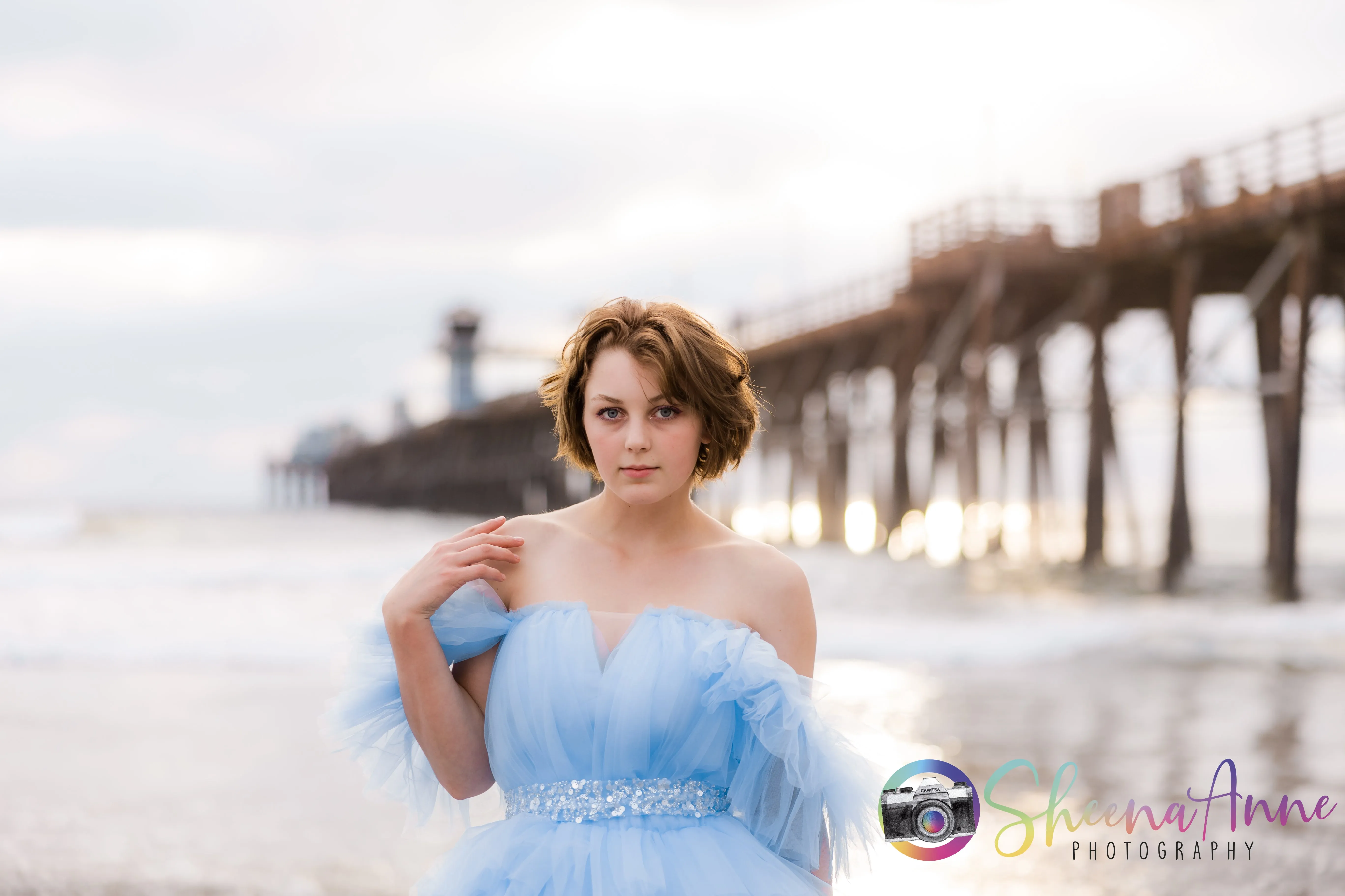 Clear Blue Skies - Adult Dress