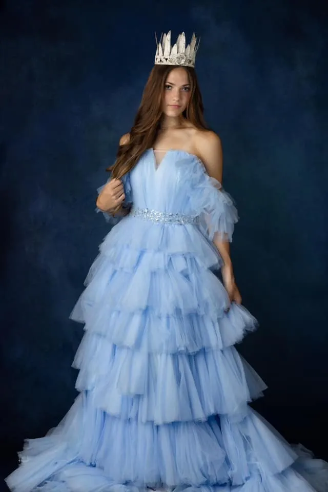 Clear Blue Skies - Adult Dress