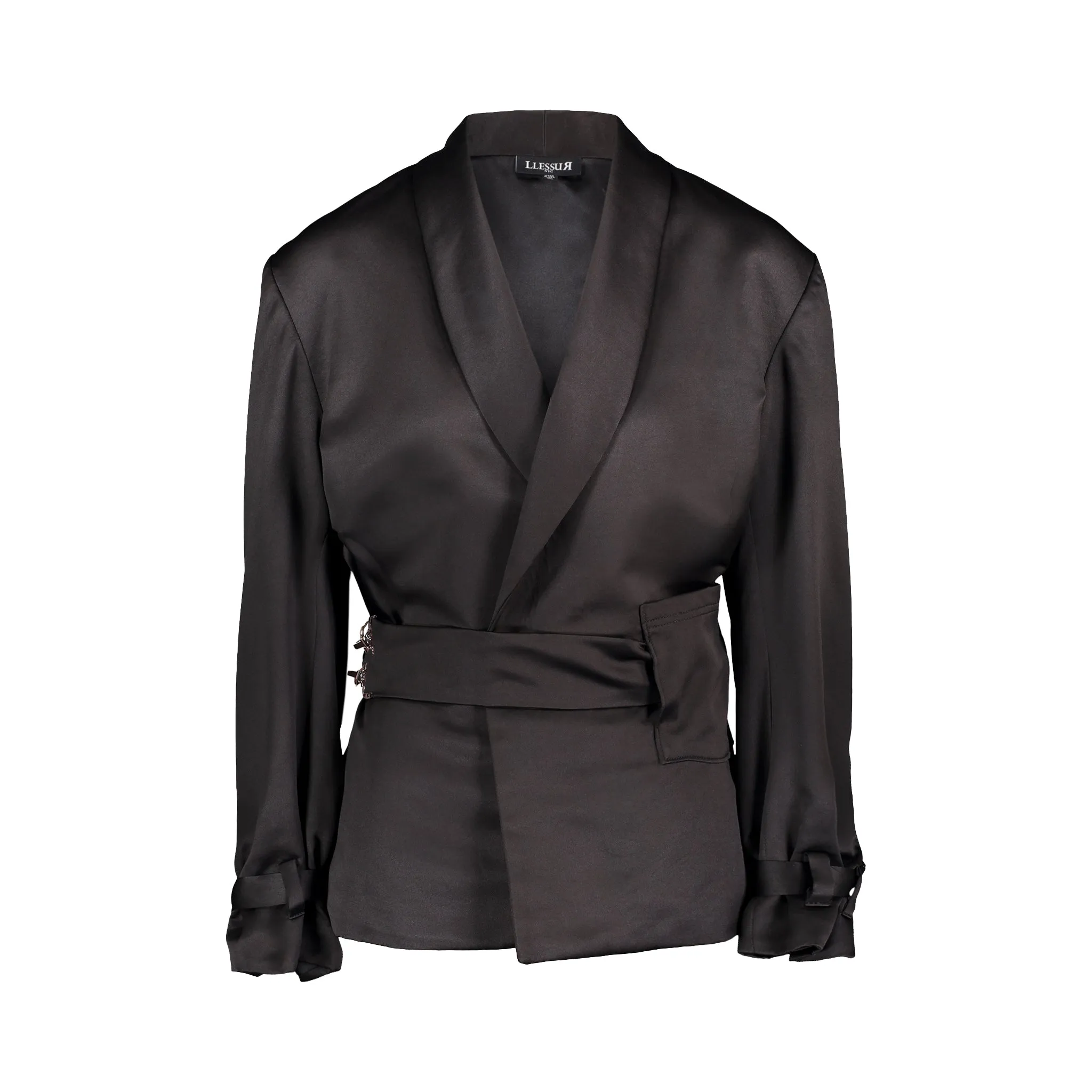 Clubmaster Smoking Jacket - Black