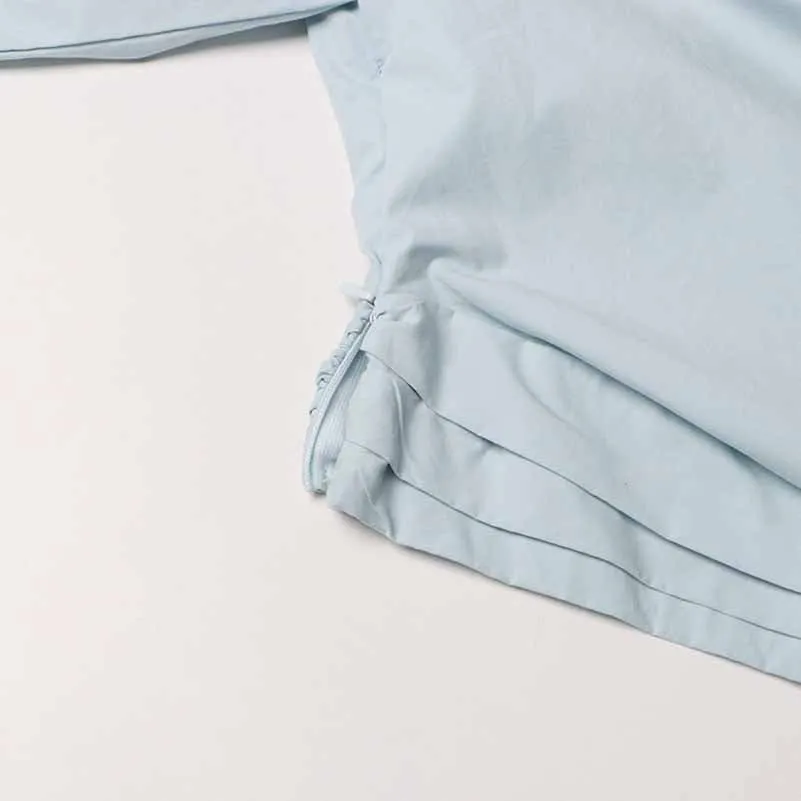 Cropped X Long Sleeve Shirt