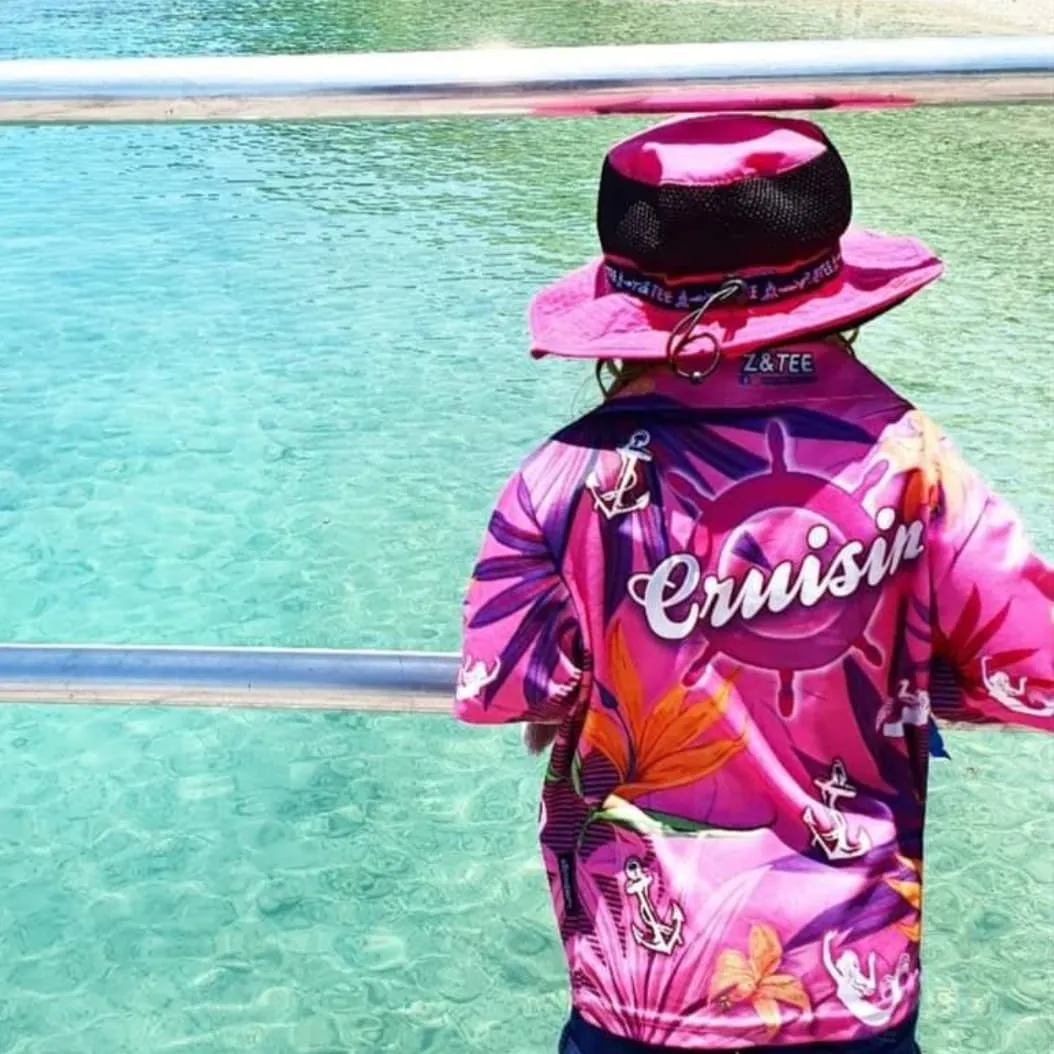 Cruise | Cruisin Marine Pink Cruise Fishing Shirt ★Pre-Order★