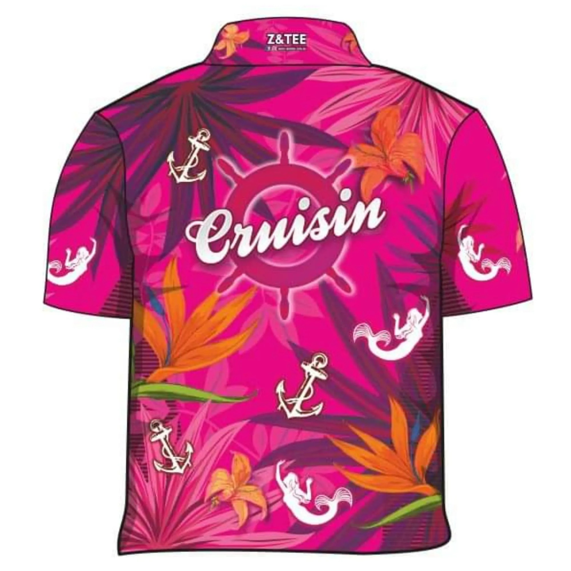 Cruise | Cruisin Marine Pink Cruise Fishing Shirt ★Pre-Order★