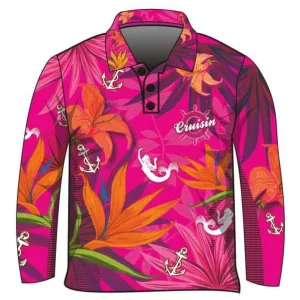 Cruise | Cruisin Marine Pink Cruise Fishing Shirt ★Pre-Order★