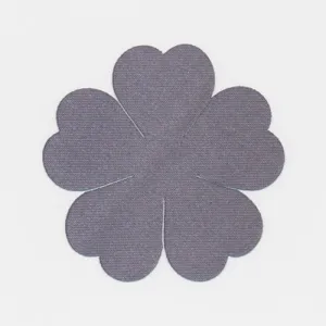 Cut Flower - Five Petals (Satin) #49 Charcoal