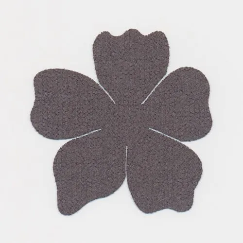 Cut Flower - Sakura (Chiffon) #159 Medium Gray