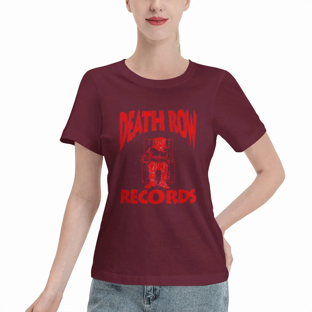 Death Row Records Red Logo Women's T-Shirt