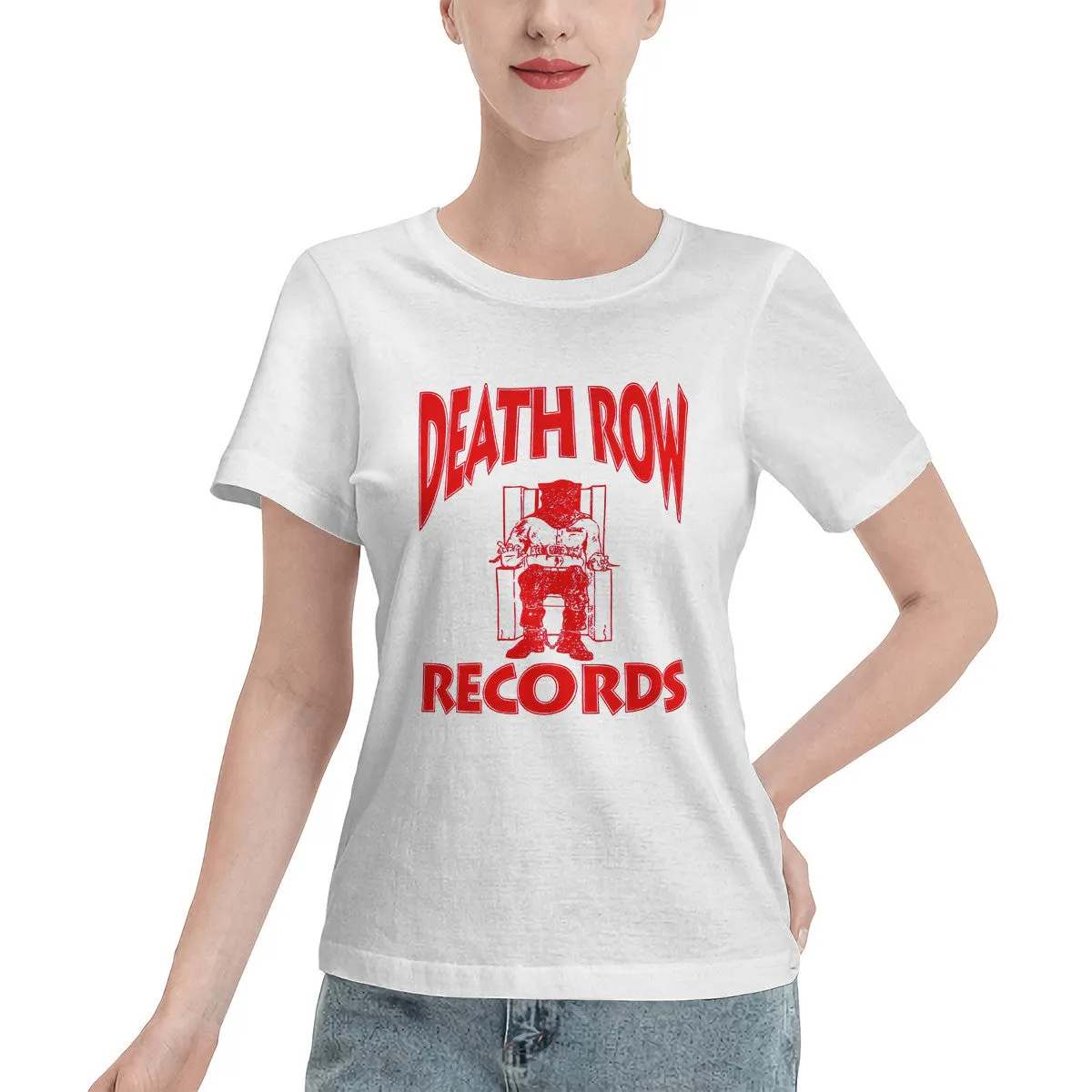 Death Row Records Red Logo Women's T-Shirt