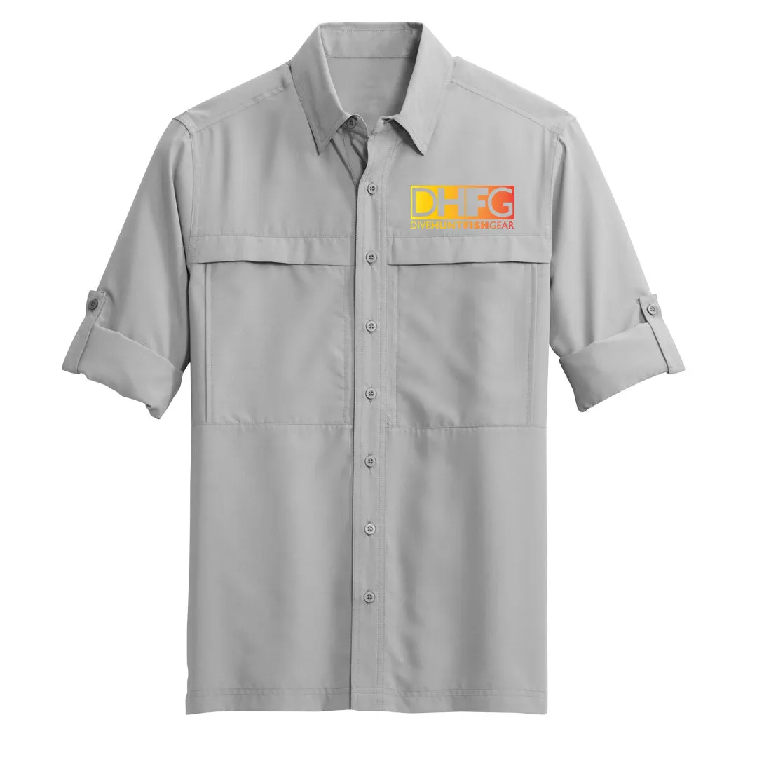 Dive Hunt Fish Sunshine Ultra Light Long Sleeve Fishing Shirt