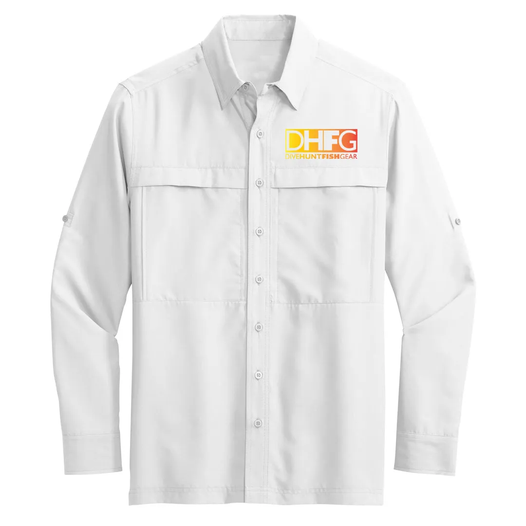 Dive Hunt Fish Sunshine Ultra Light Long Sleeve Fishing Shirt