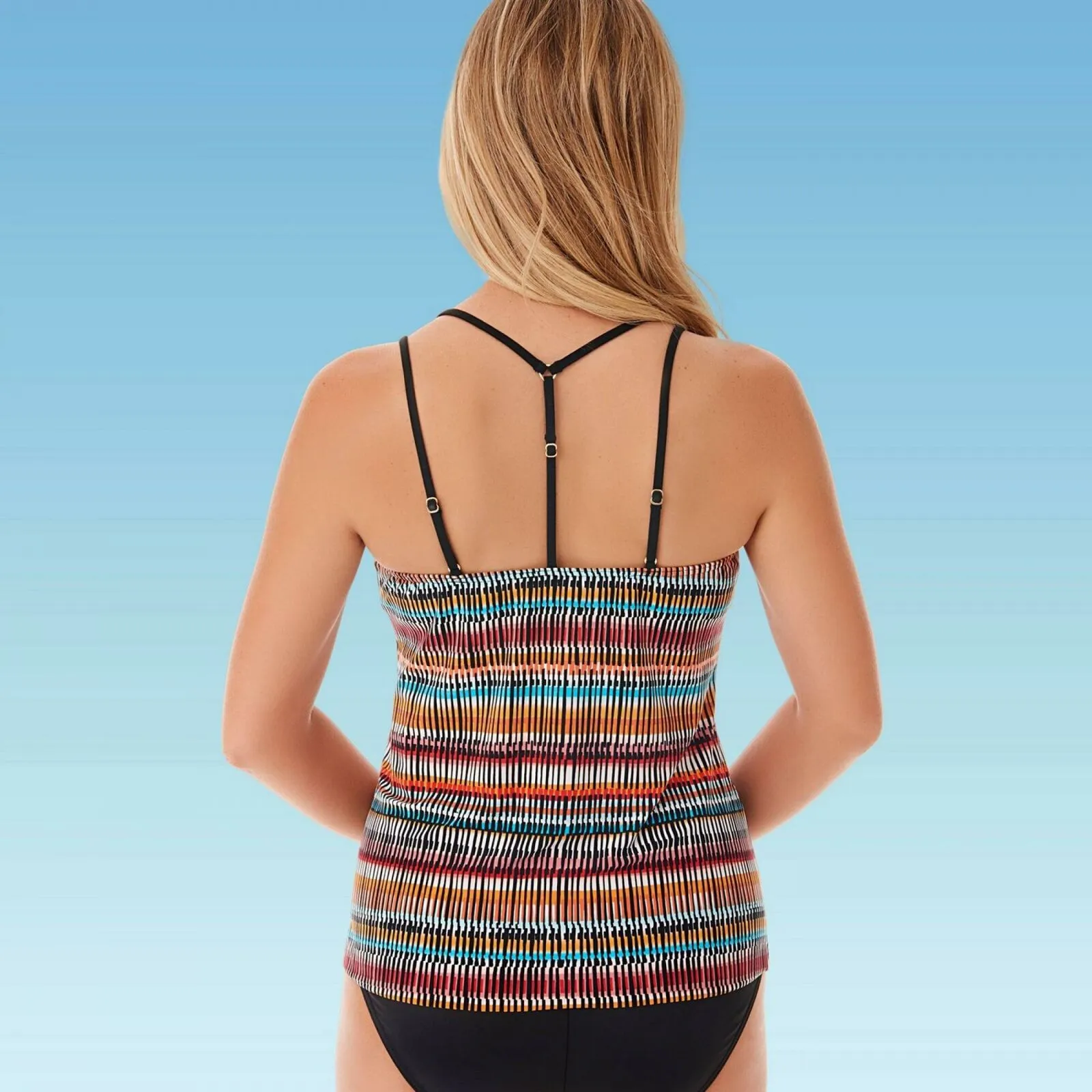 Dreamsuit by Miracle Brands Women's Slimming Control Strappy Tankini