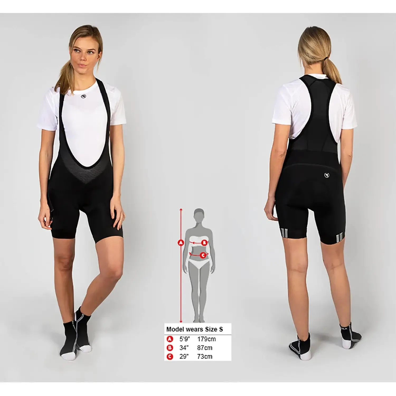 Endura Womens Fs260-pro Ds Bibshorts Ii Black