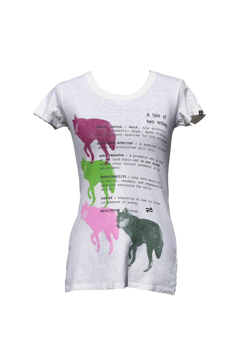 EQ Wolf Seditionary Hemp T-Shirt (Women)