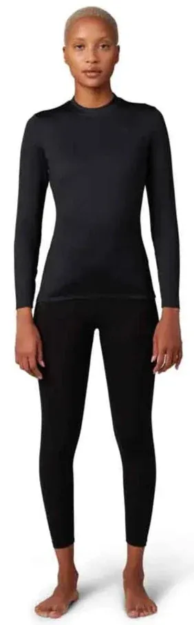 Fox WOMENS TECBASE FIRE LS SHIRT - Black