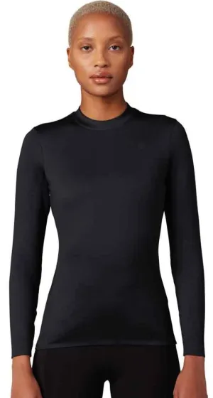 Fox WOMENS TECBASE FIRE LS SHIRT - Black