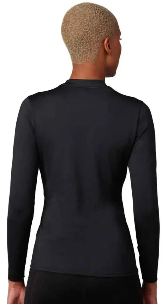 Fox WOMENS TECBASE FIRE LS SHIRT - Black