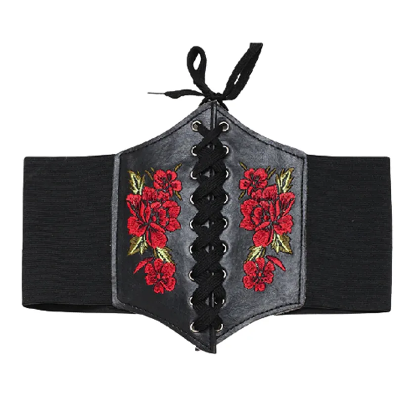 Funki Buys | Belts | Women's Goth Under Bust Cincher Belt