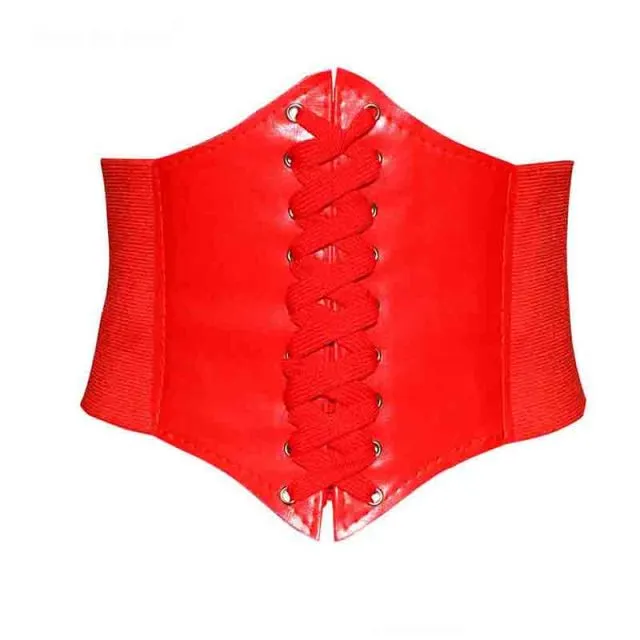Funki Buys | Belts | Women's Goth Under Bust Cincher Belt