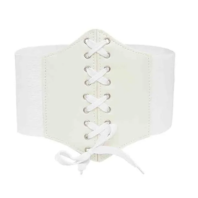 Funki Buys | Belts | Women's Goth Under Bust Cincher Belt