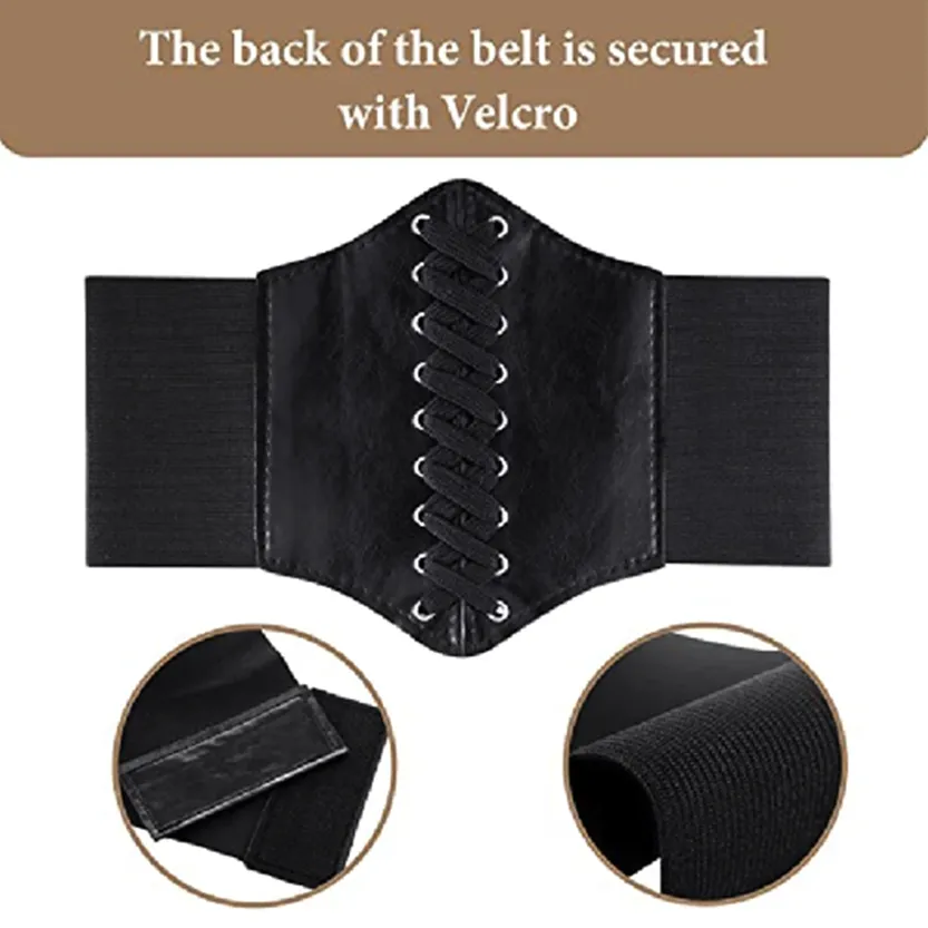 Funki Buys | Belts | Women's Goth Under Bust Cincher Belt