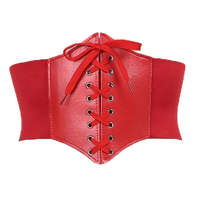 Funki Buys | Belts | Women's Goth Under Bust Cincher Belt