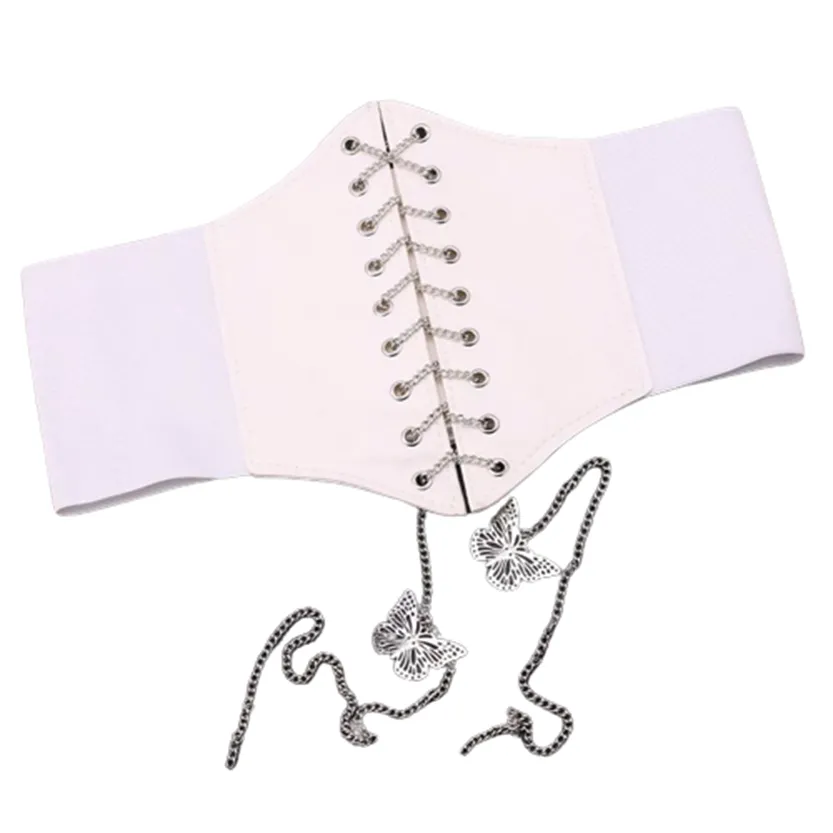 Funki Buys | Belts | Women's Goth Under Bust Cincher Belt