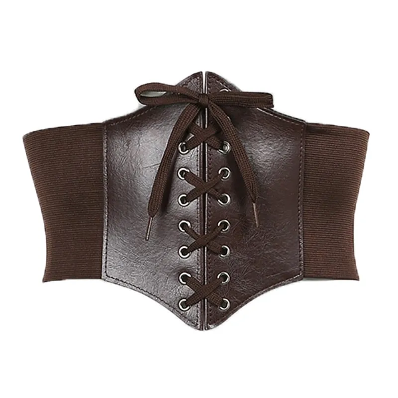 Funki Buys | Belts | Women's Goth Under Bust Cincher Belt