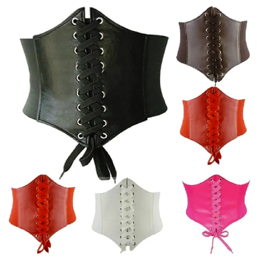 Funki Buys | Belts | Women's Goth Under Bust Cincher Belt