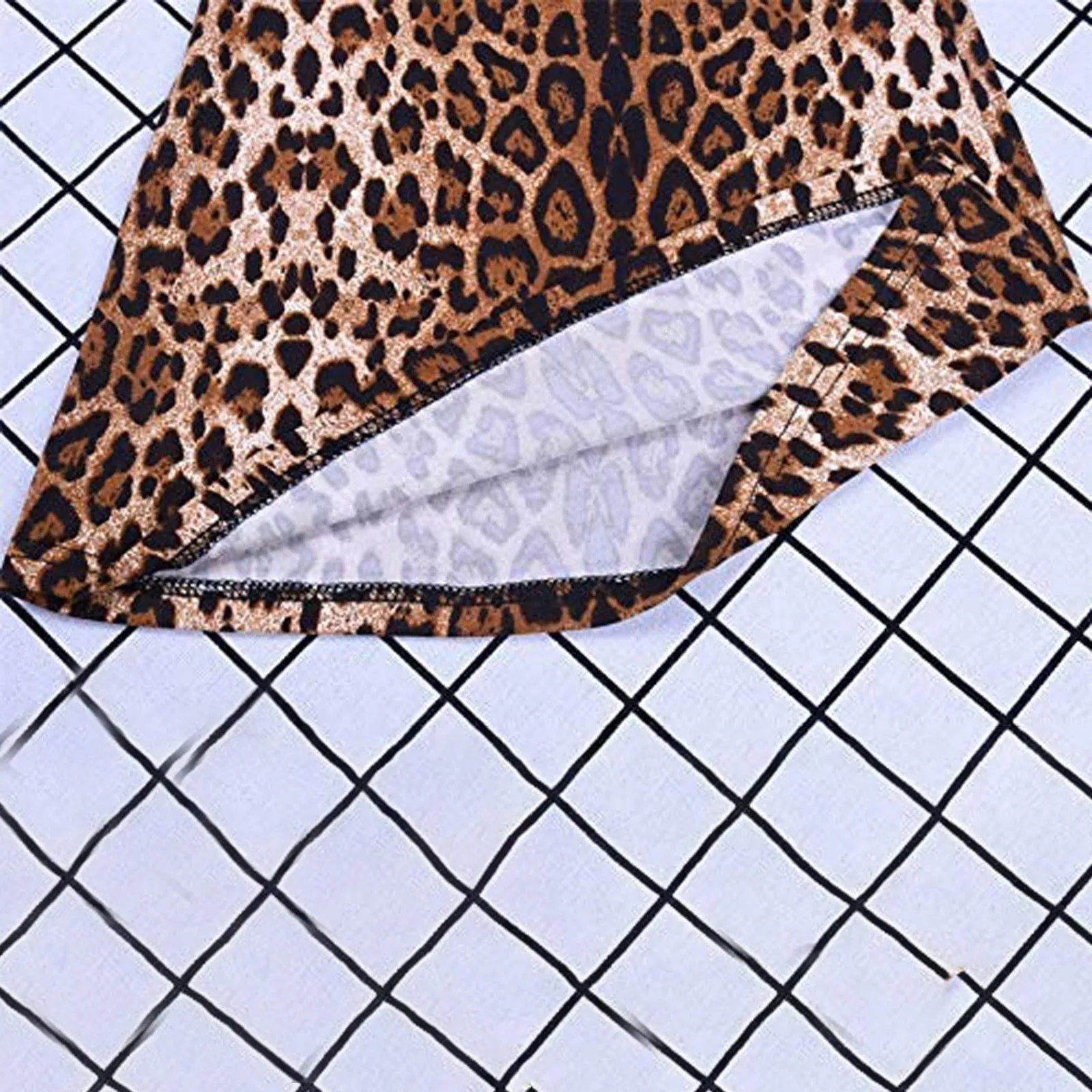Funki Buys | Pants | Women's Leopard Print Stretch Flared Pants