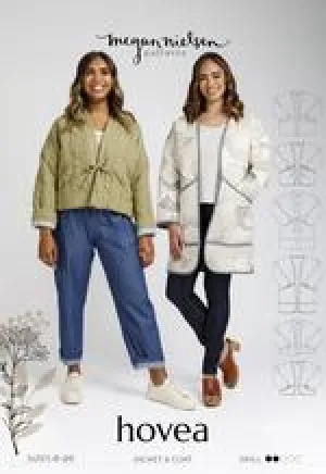 Hovea Jacket & Coat SEWING PATTERN by Megan Nielsen