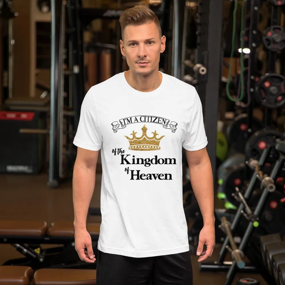 I'm a Citizen, Unisex Adult Short-Sleeve T-Shirt-Black Text