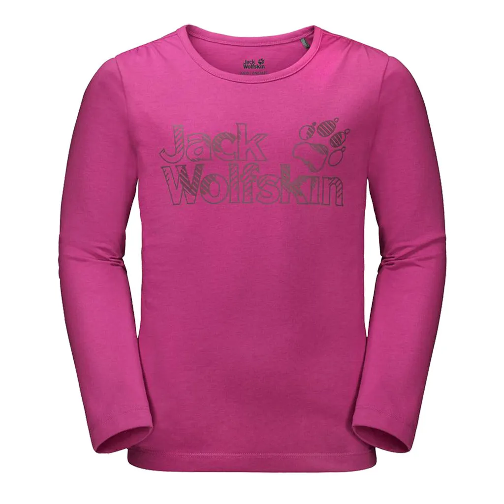 Jack Wolfskin Kids Girls Long Sleeve T Shirt