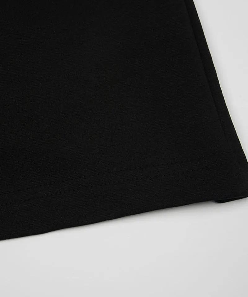 KANDINI Pocket Long Sleeve Tee(Unisex) - Black
