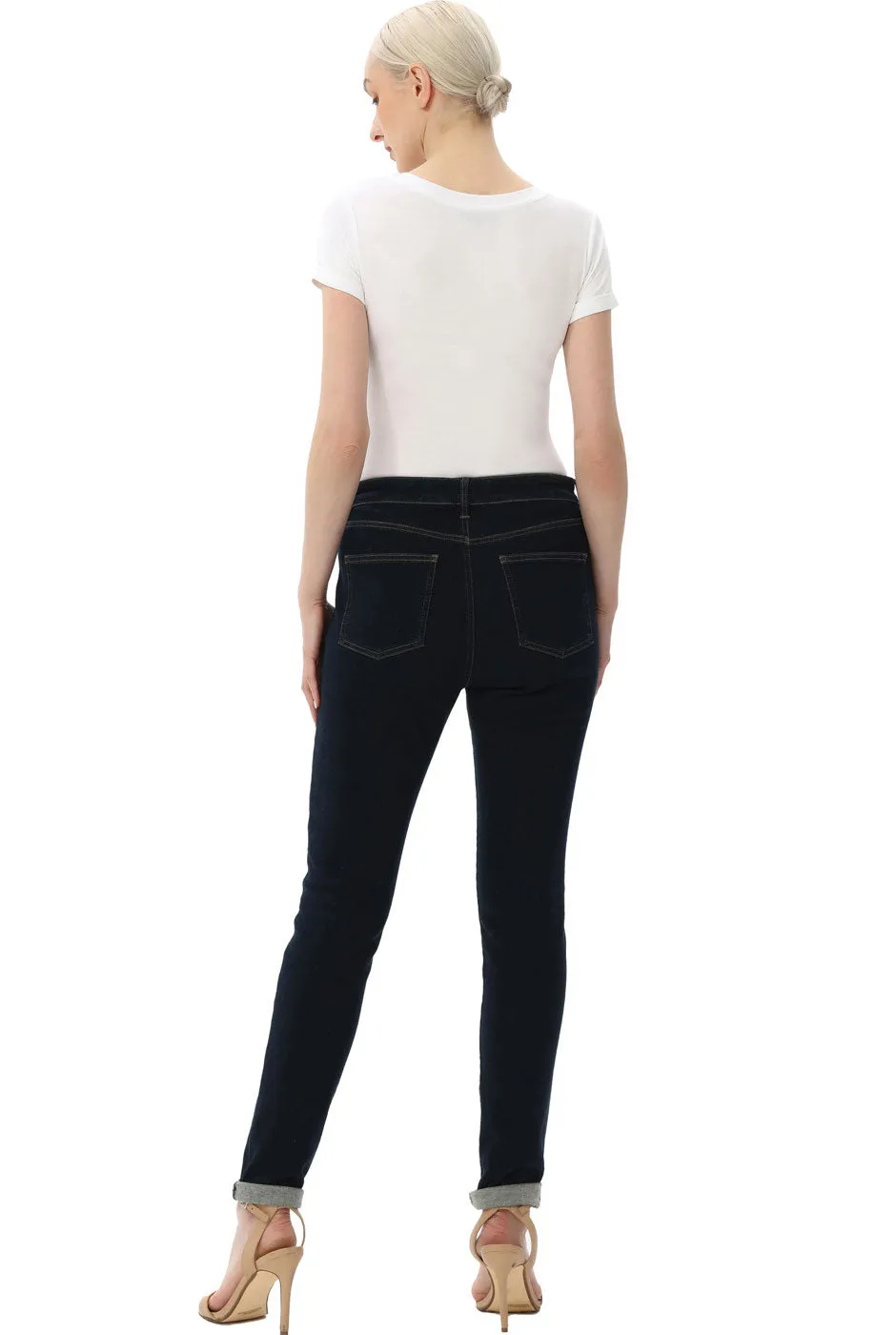 Kimi   Kai Women's V-Neck Basic Bodysuit