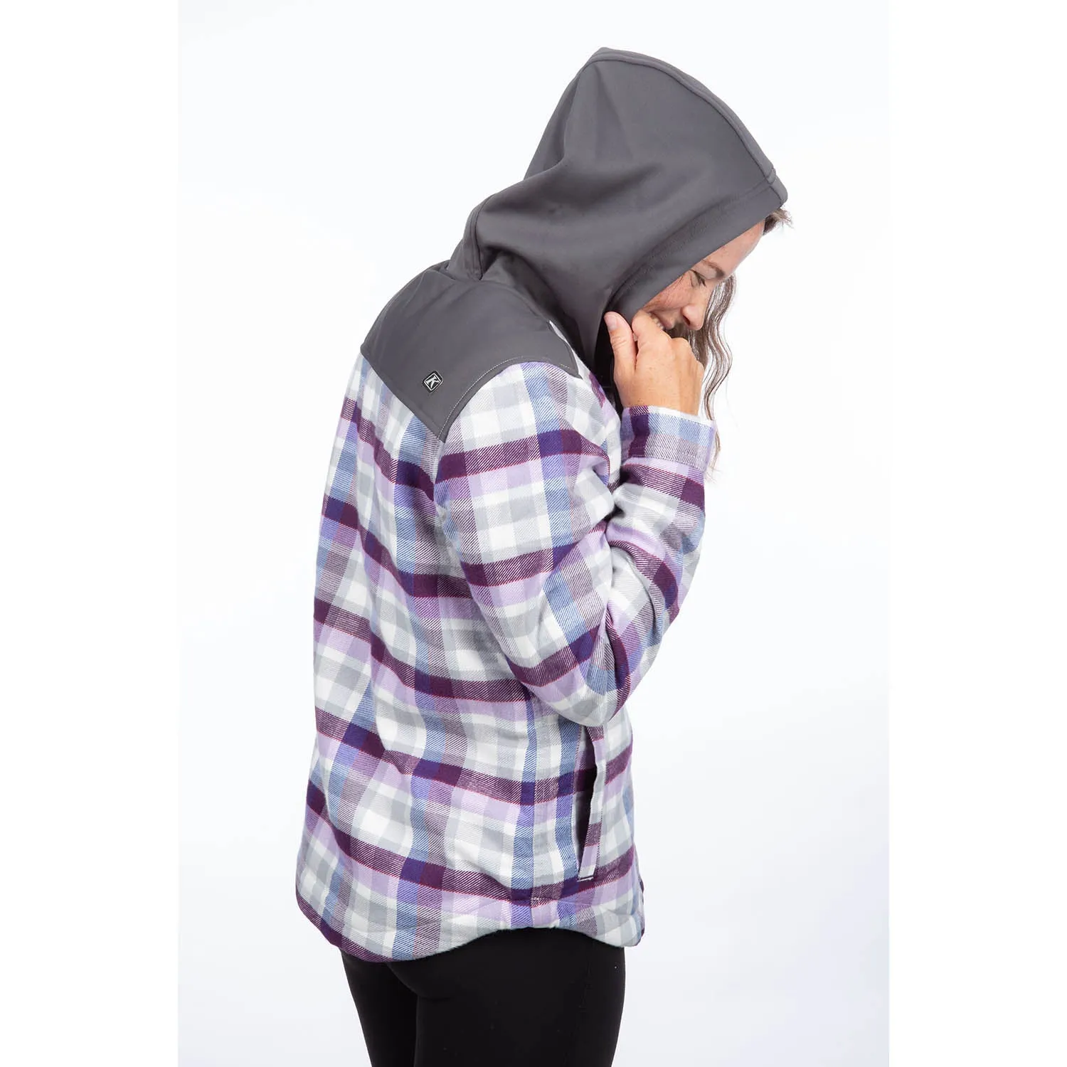Klim Big Sky Fleece Lined Flannel Hoodie
