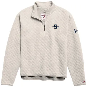 League Women's Quilted Highland 1/4 Zip