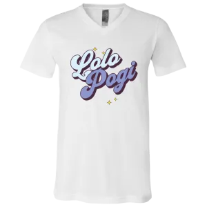 Lolo Pogi Unisex Jersey V-Neck T-Shirt