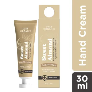 Luxe Organix Sweet Almond Serum Essence Hand Cream