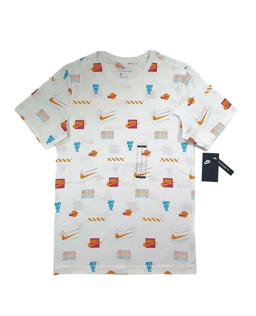 M NSW Tee SP Brandmarks White