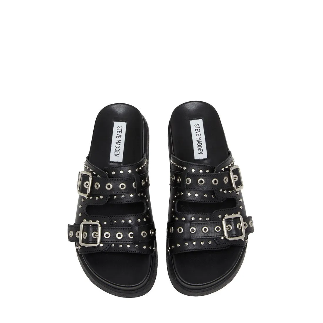 MALEK BLACK LEATHER