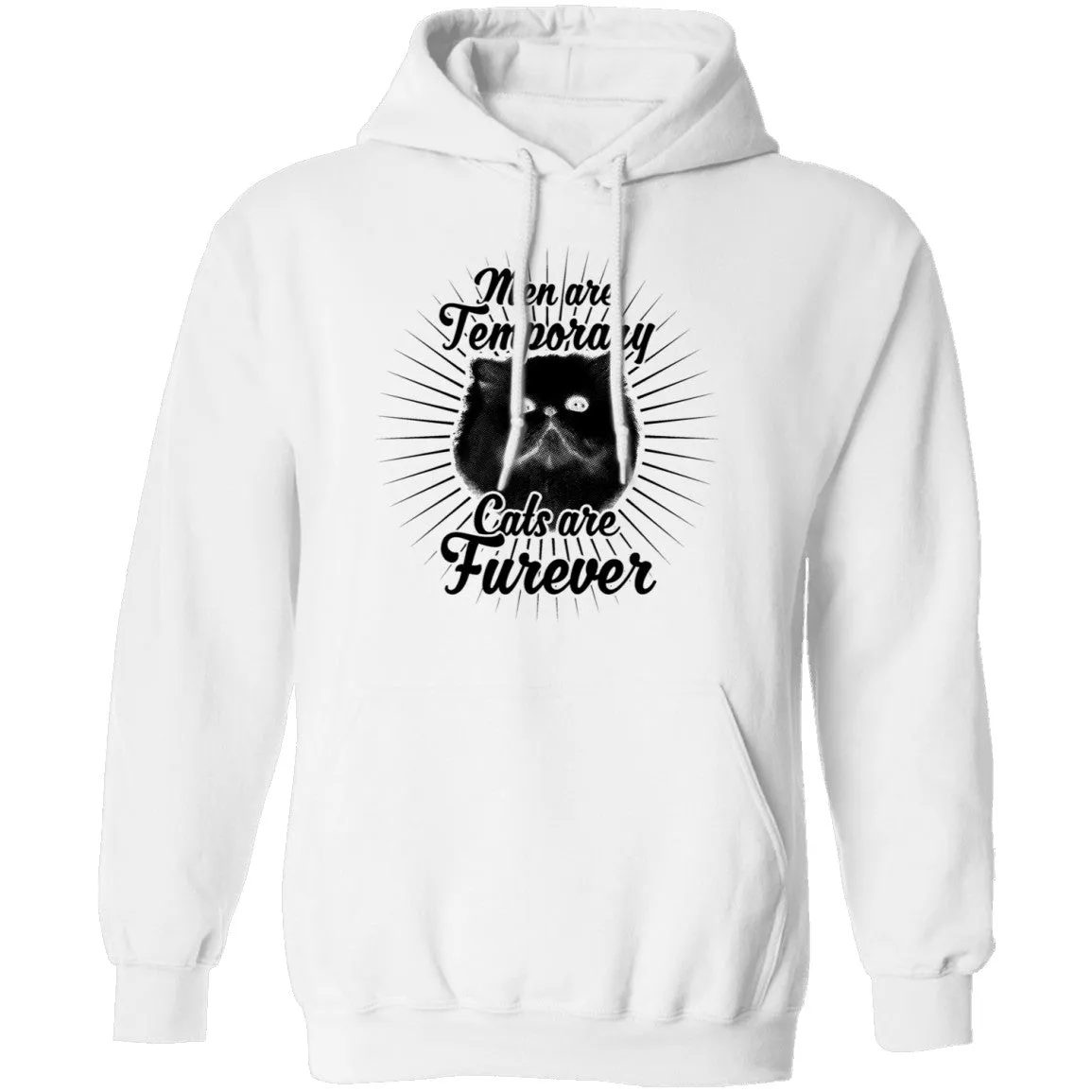 Man Are Temporary Cats Are Forever T-Shirt