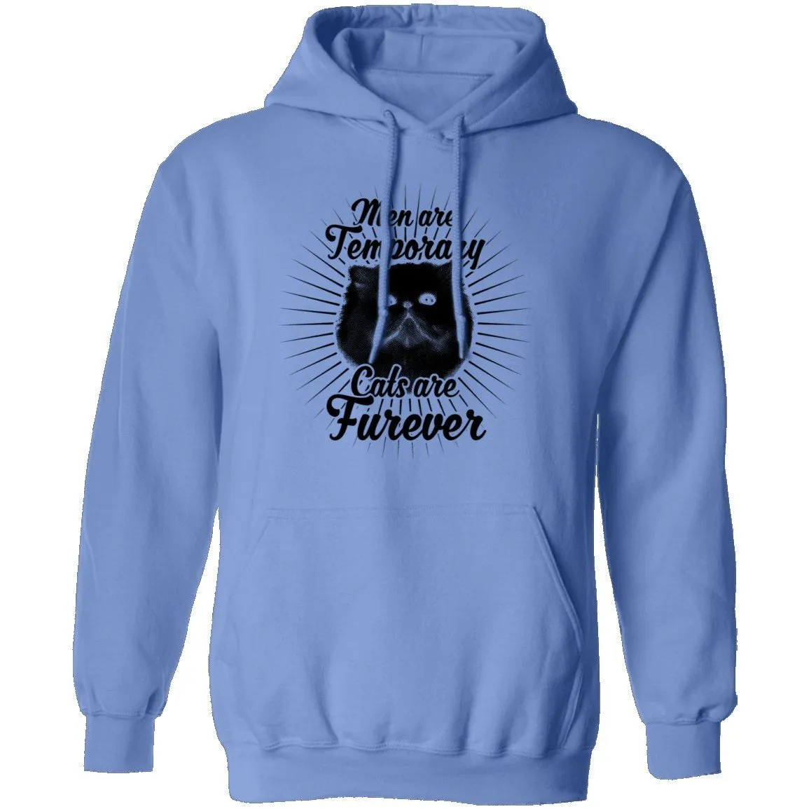 Man Are Temporary Cats Are Forever T-Shirt