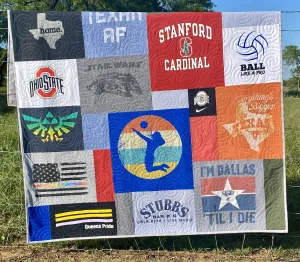 Memory T-Shirt Quilt DEPOSIT