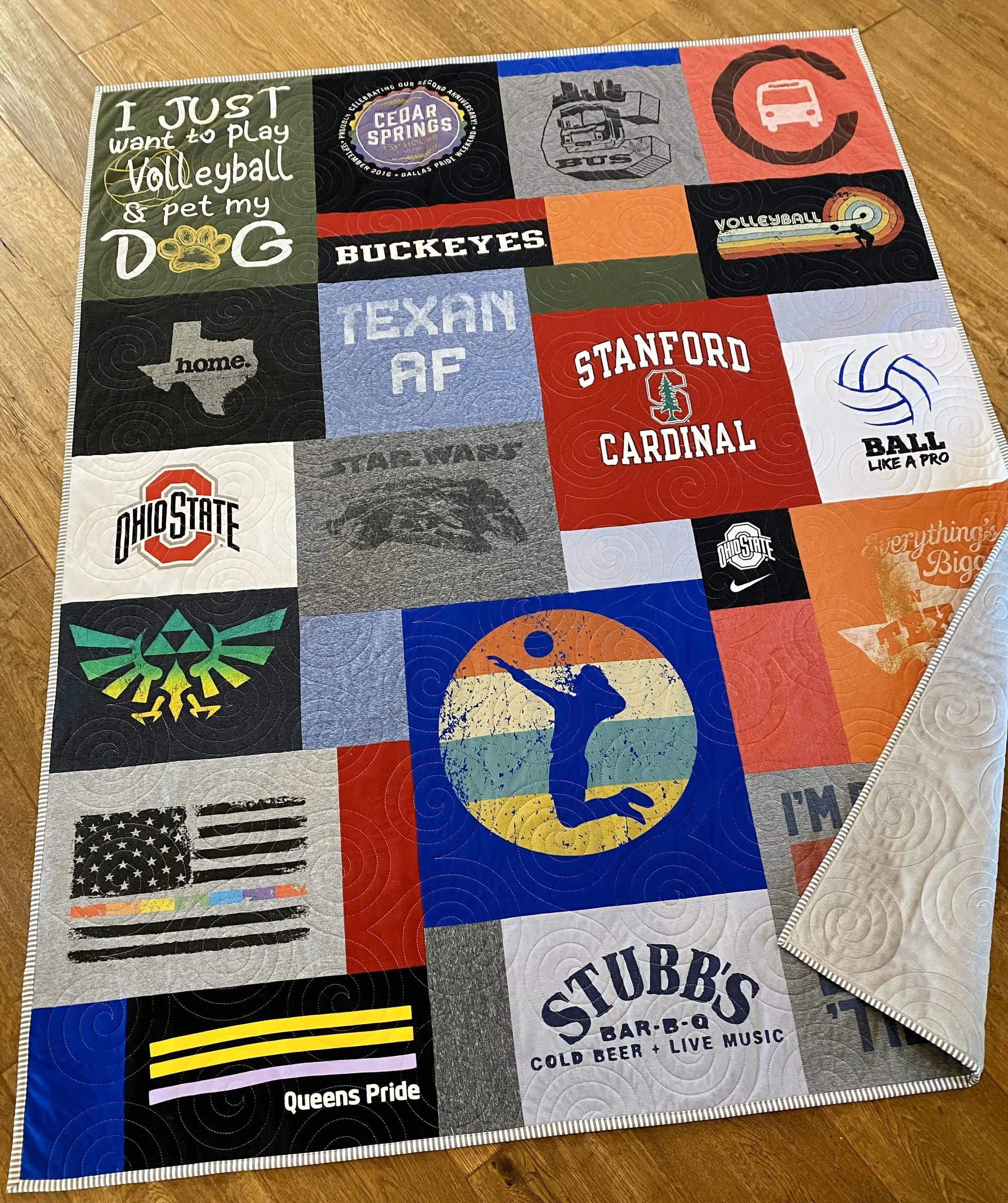 Memory T-Shirt Quilt DEPOSIT