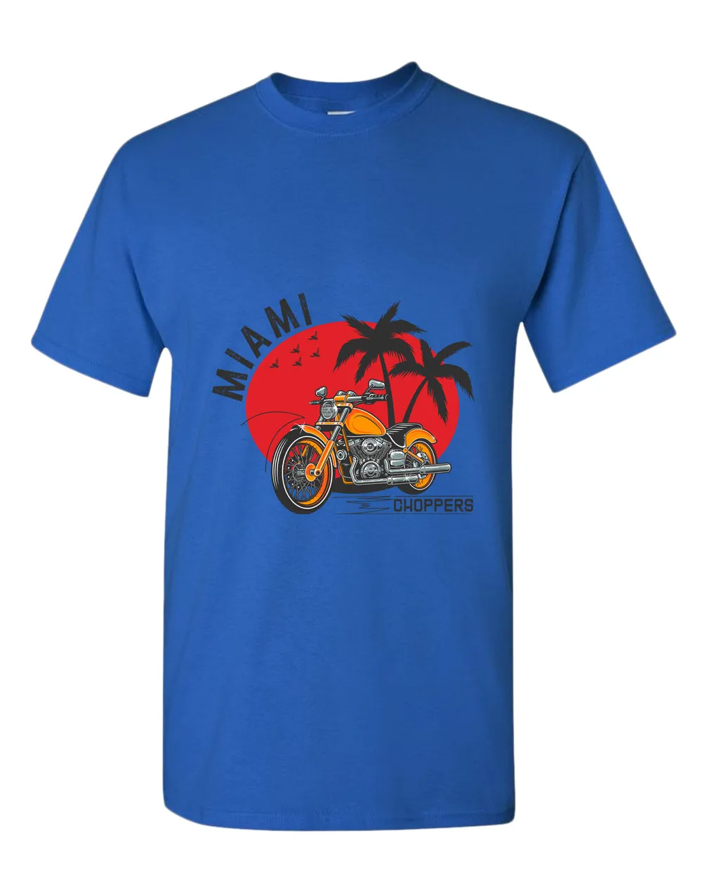 Miami choppers motorcycle t-shirt