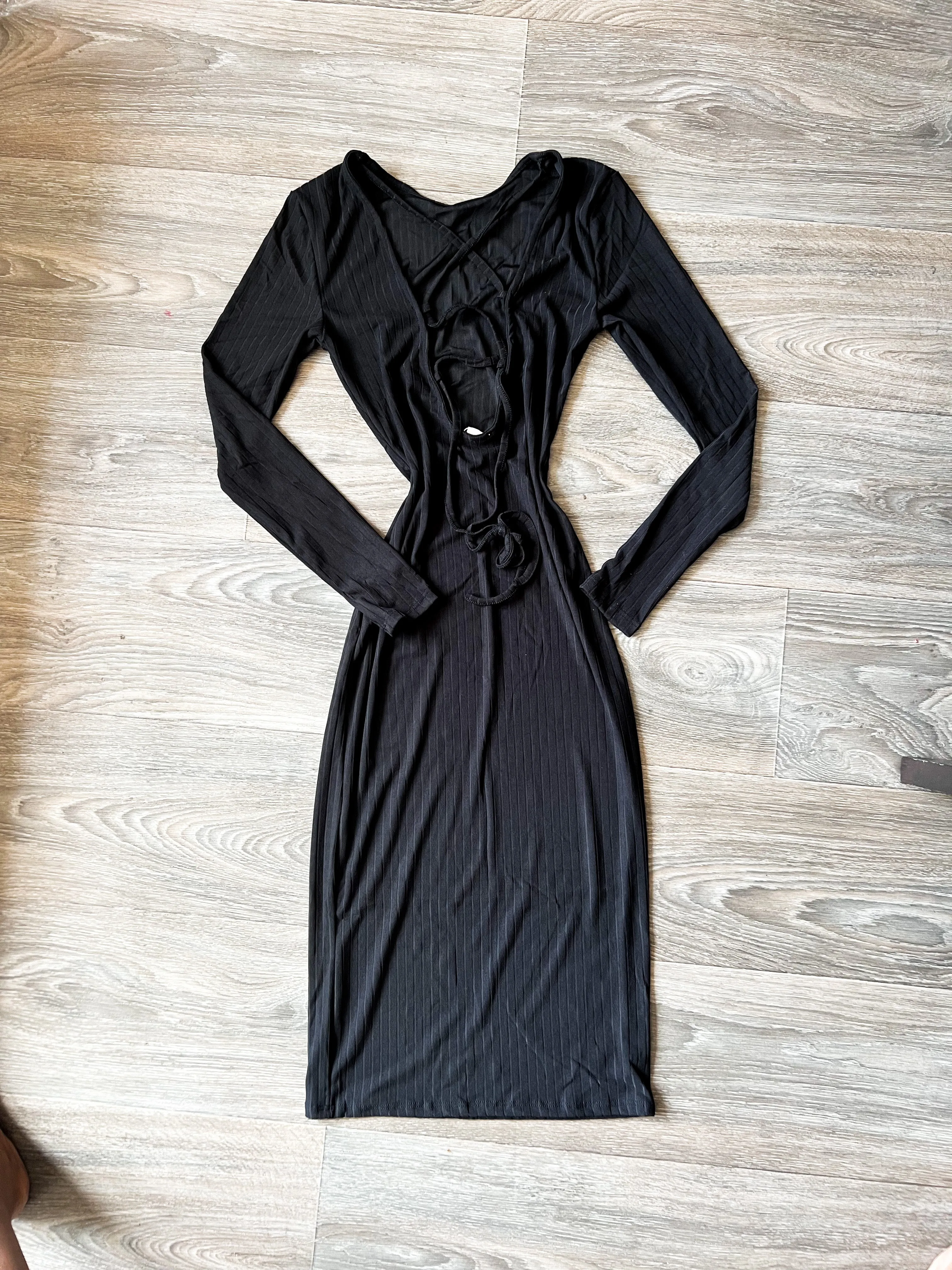 MOROCCO TRIP RIBBED MIDI | DRESS