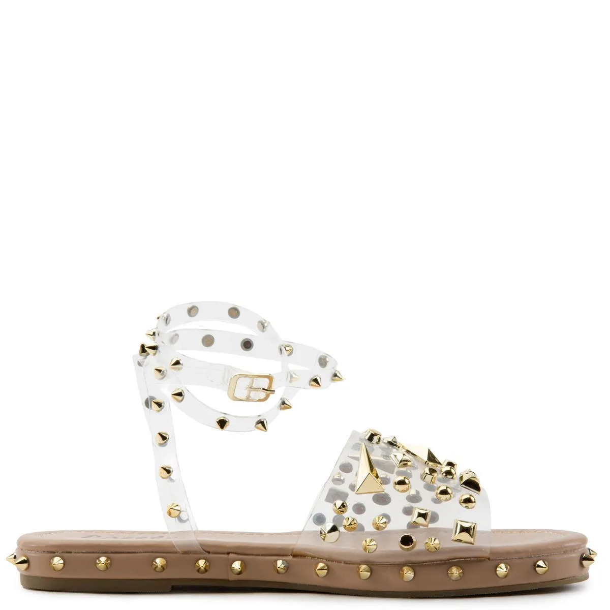 Movi-01 Studded Flat Sandals