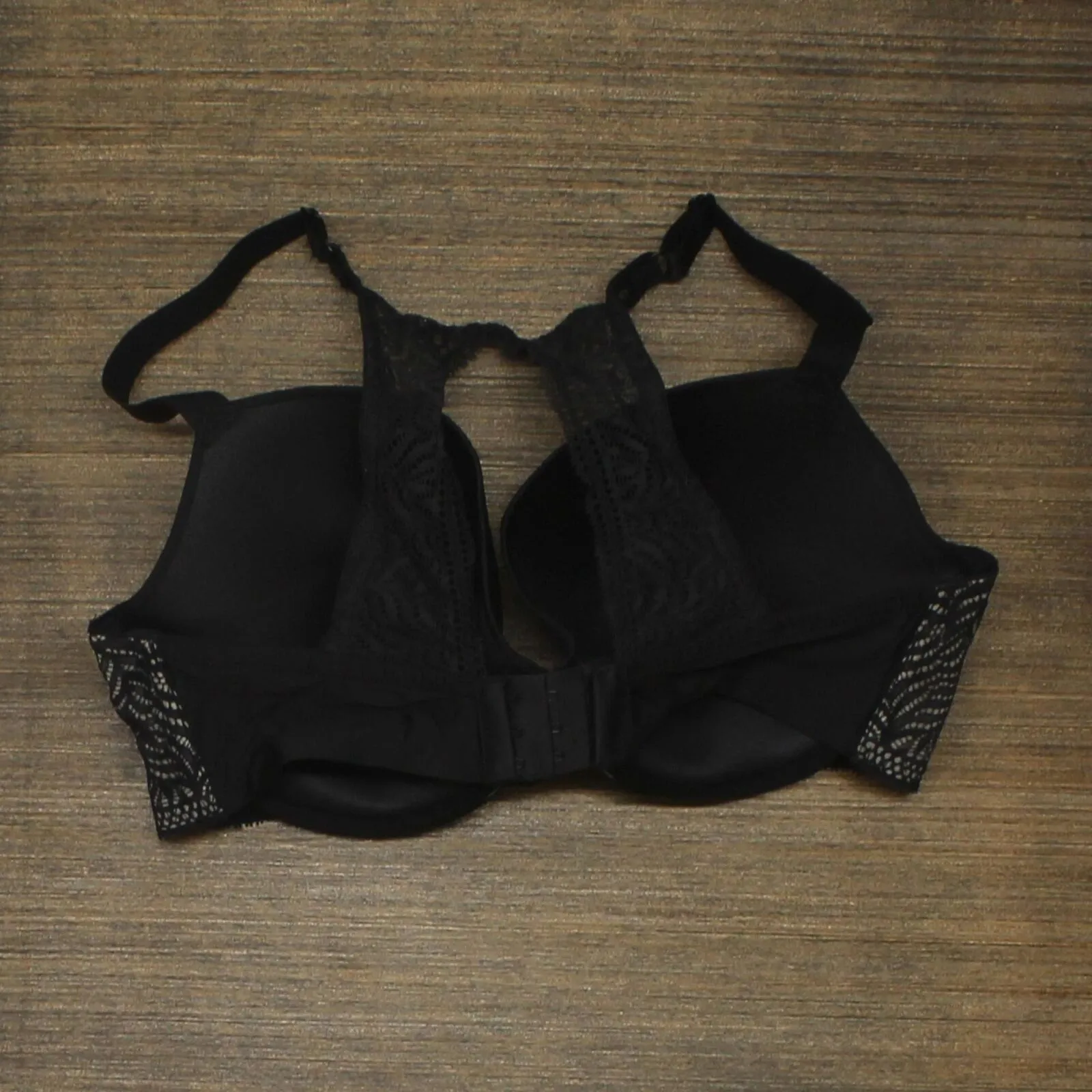 Paramour Women's Carolina T-Back Bra Black 36DDD