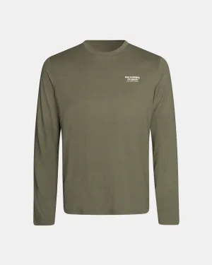 PAS NORMAL STUDIOS Balance Long Sleeve T-Shirt Olive Grey