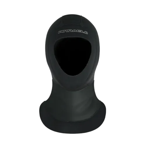 Pinnacle 5mm Zippered Merino Wool Bib Hood - Size Small and medium